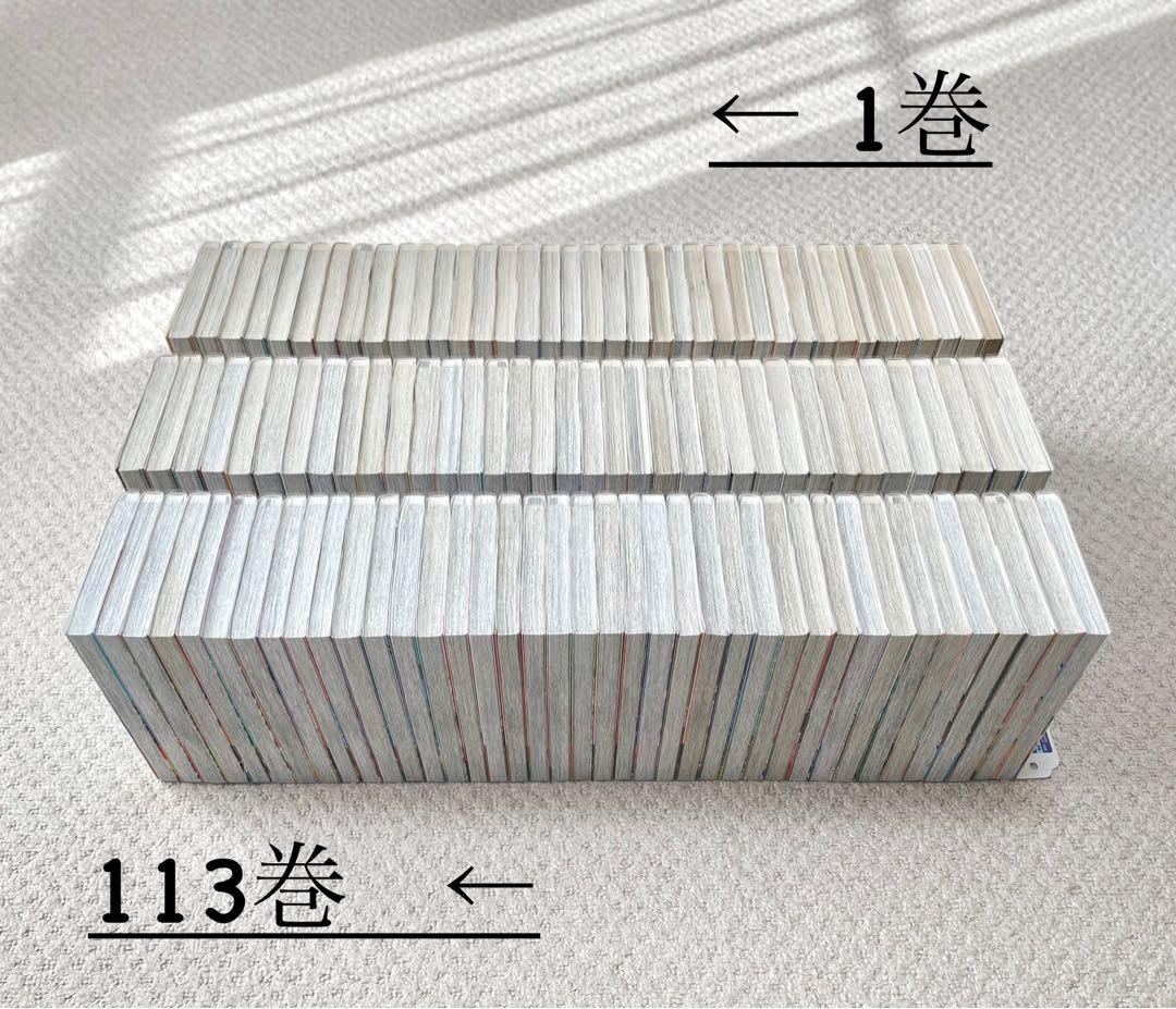 ONE PIECE ワンピース 1 〜 113巻 全巻初版帯付き / 全巻セット