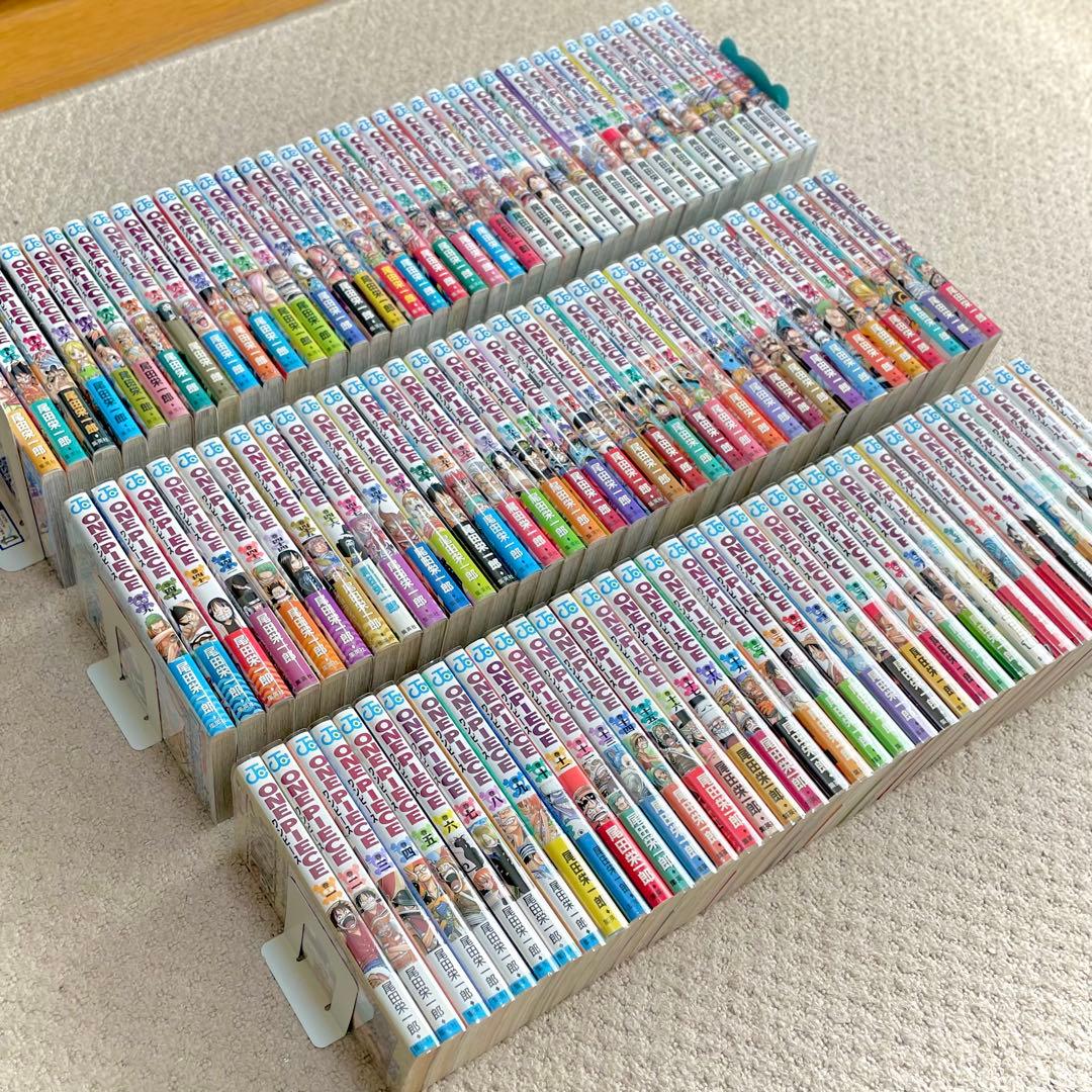 ONE PIECE ワンピース 1 〜 113巻 全巻初版帯付き / 全巻セット