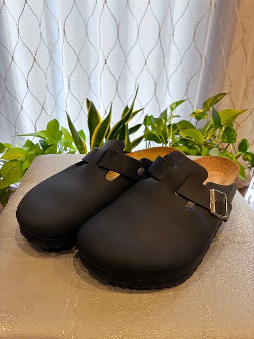 【極美品】ビルケンシュトック ボストン 41(26.5cm) ブラック2024年