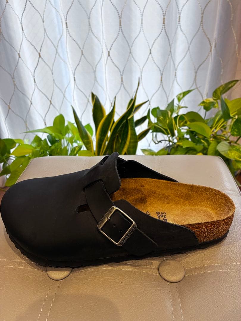 【極美品】ビルケンシュトック ボストン 41(26.5cm) ブラック2024年