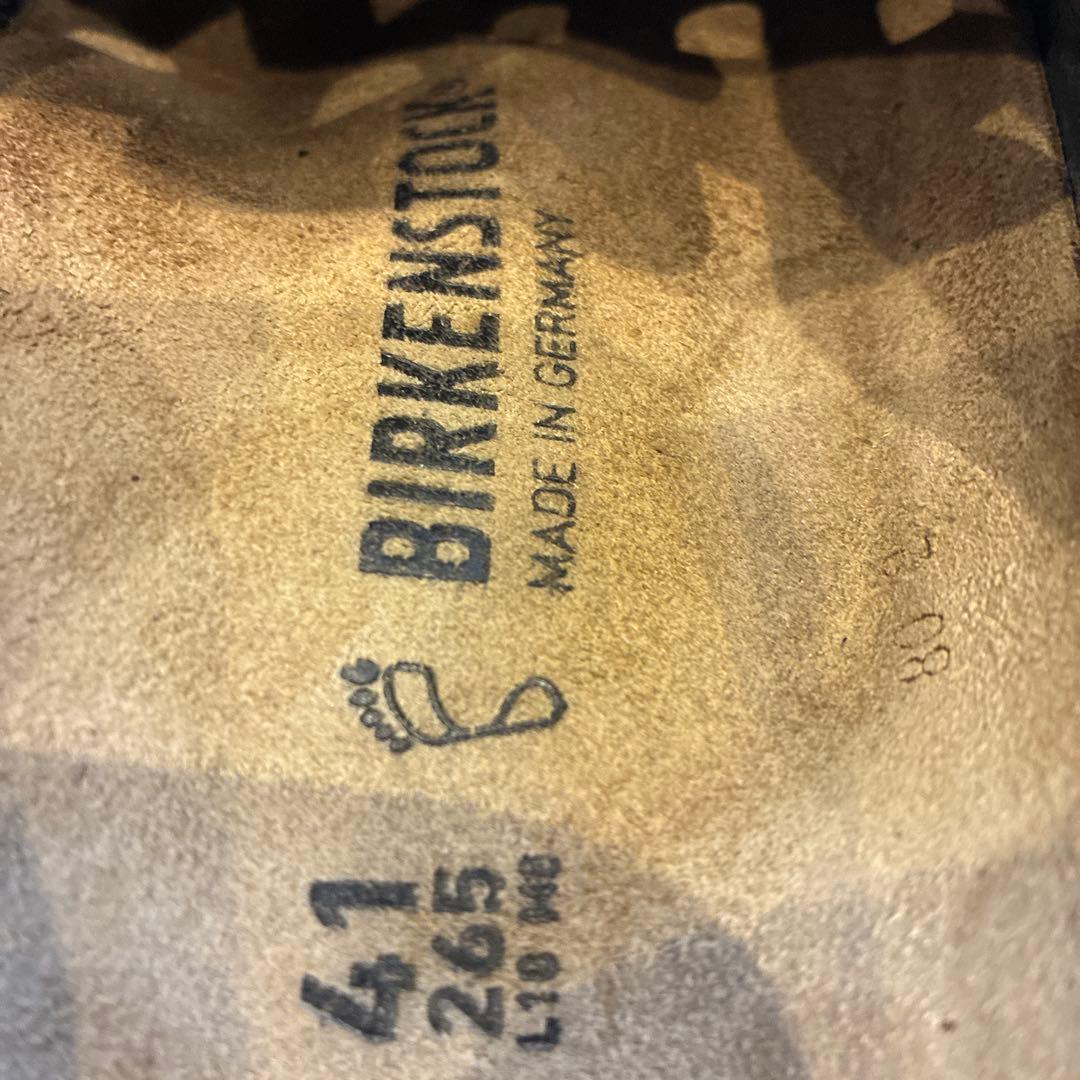 【極美品】ビルケンシュトック ボストン 41(26.5cm) ブラック2024年