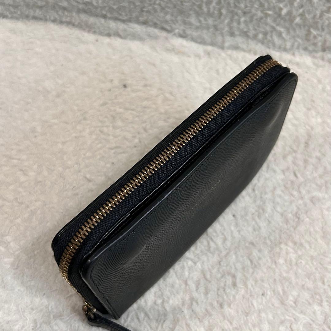 美品✨アンダーカバー×ポーター 2つ折り財布 レザー ロゴ 小銭入れ 黒 コラボ