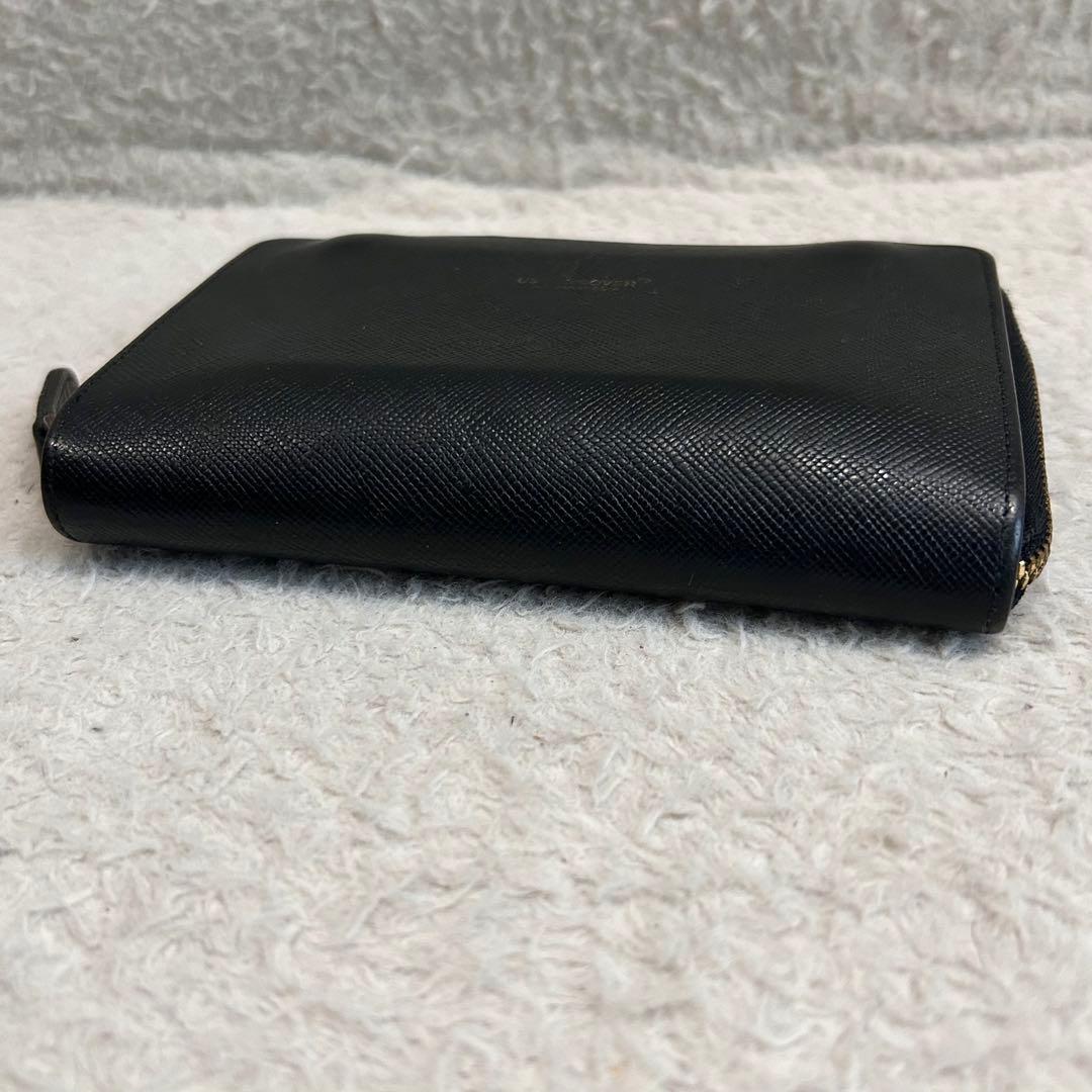 美品✨アンダーカバー×ポーター 2つ折り財布 レザー ロゴ 小銭入れ 黒 コラボ