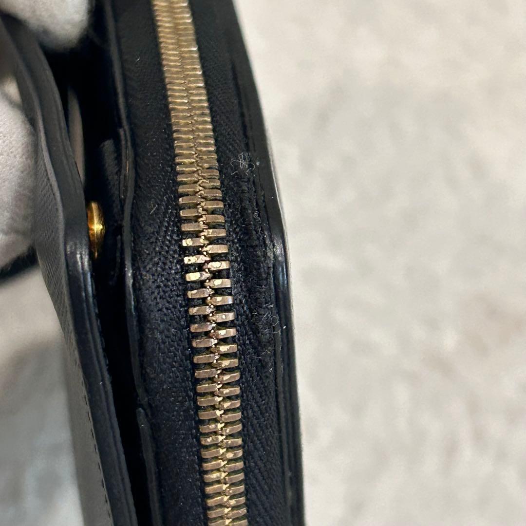 美品✨アンダーカバー×ポーター 2つ折り財布 レザー ロゴ 小銭入れ 黒 コラボ