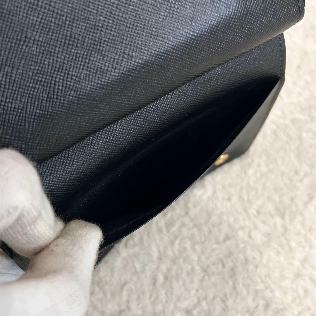 美品✨アンダーカバー×ポーター 2つ折り財布 レザー ロゴ 小銭入れ 黒 コラボ