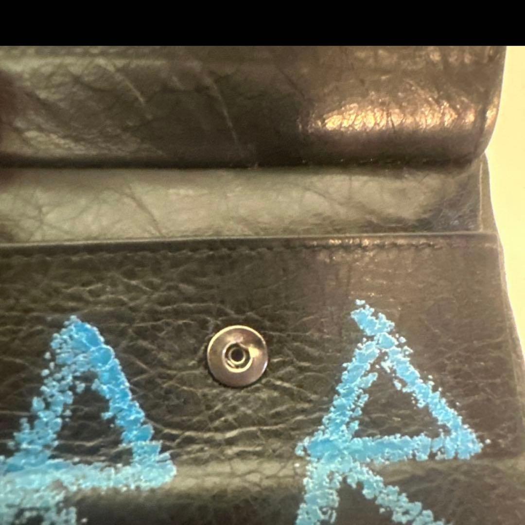 ￼【￼￼￼￼激レア】　バレンシアガ　グラフィティ　二つ折り　財布　最終値下げ