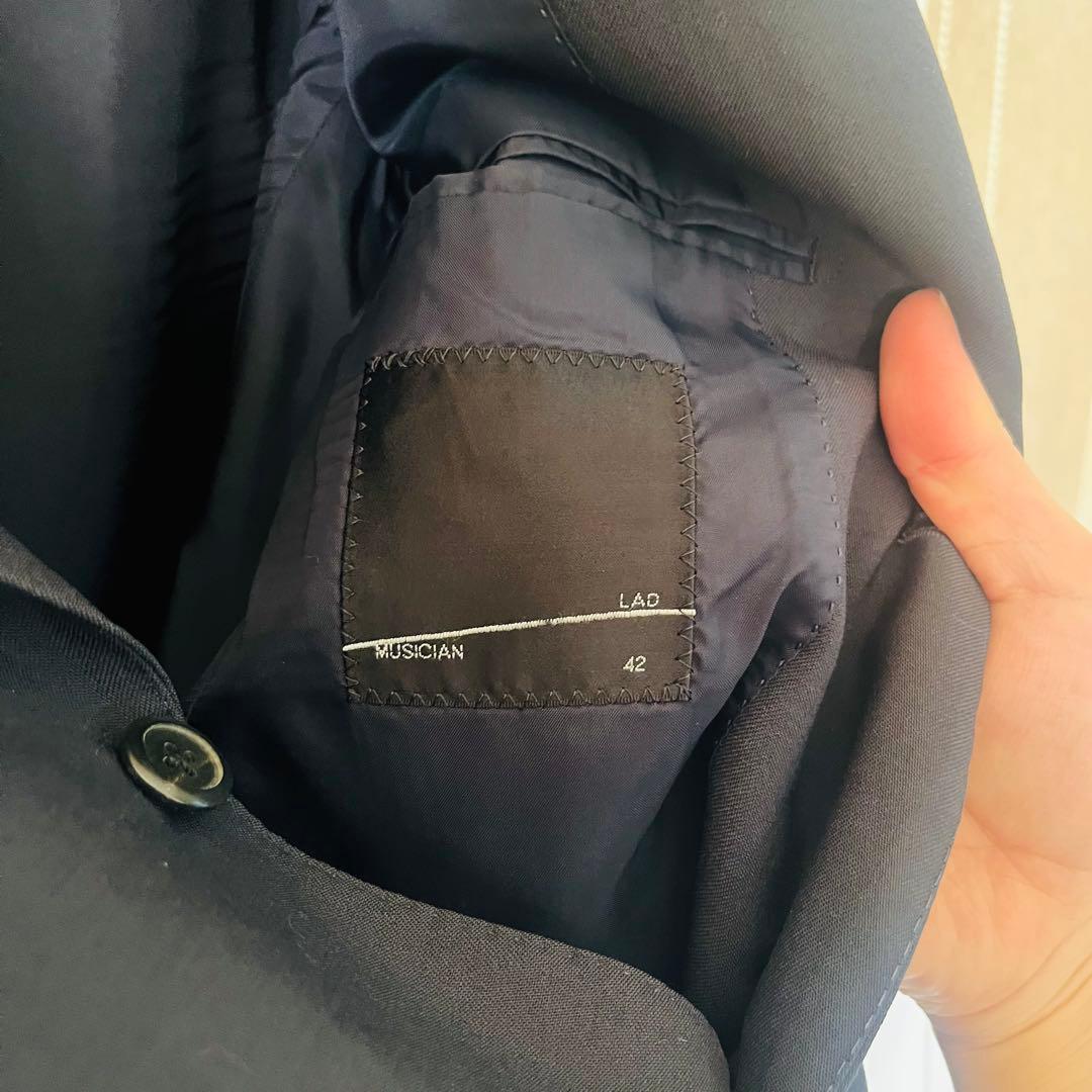 N*W様 【ガーメント付】 LAD MUSICIAN ダークネイビー セットアッ