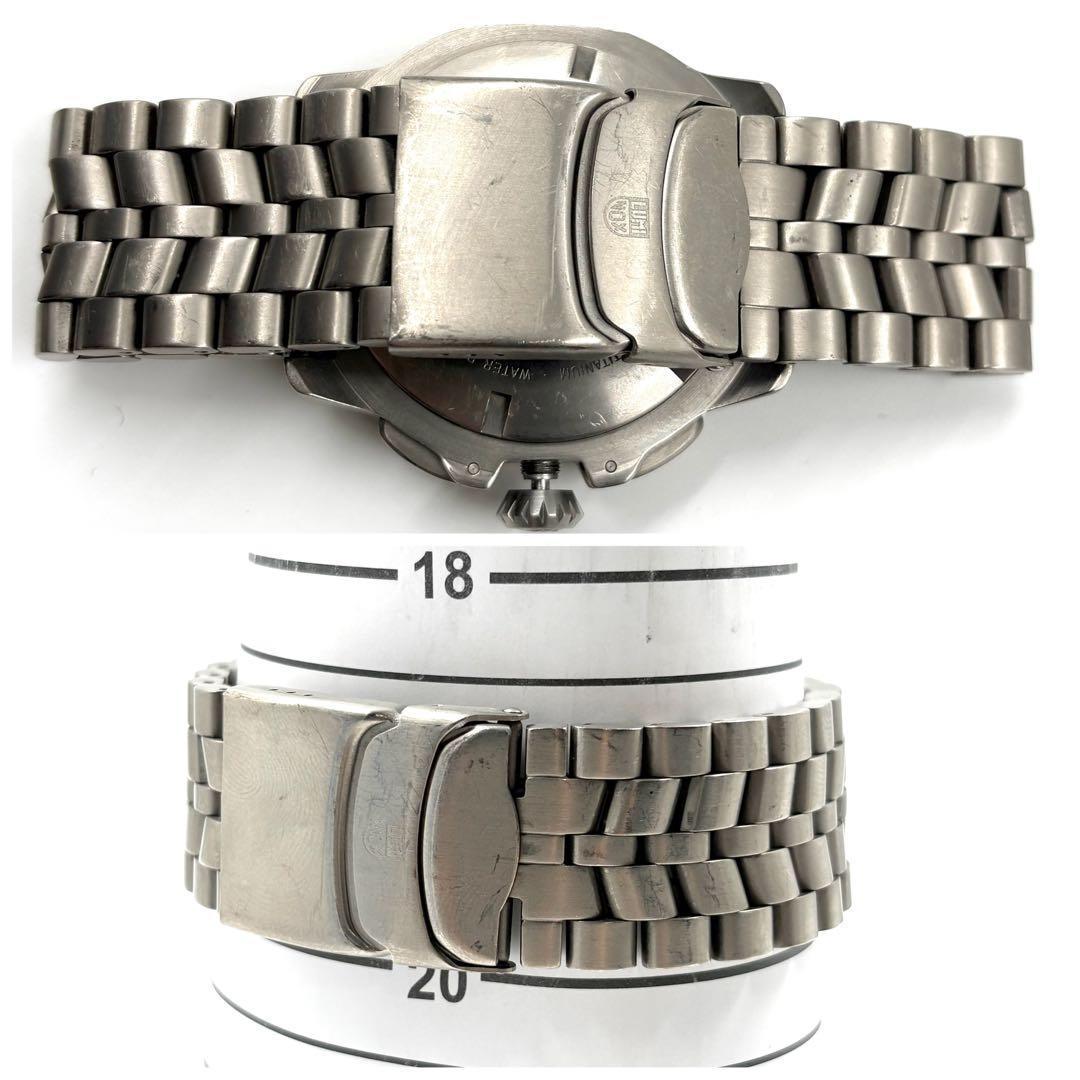 【レア】 ルミノックス 腕時計 ラプター F-22 9270 クロノ チタン