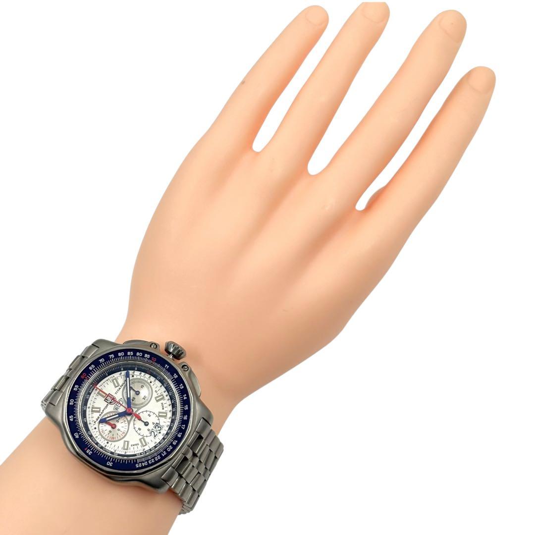 【レア】 ルミノックス 腕時計 ラプター F-22 9270 クロノ チタン