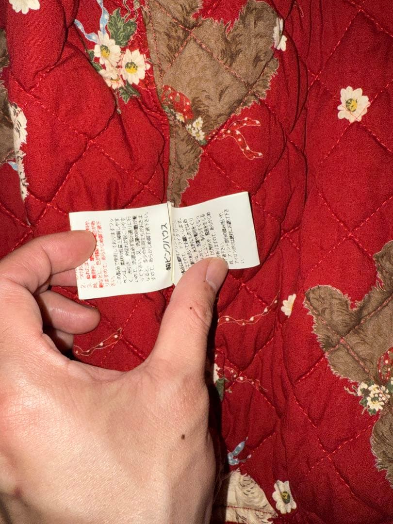 PINK HOUSE 犬柄　ジャケット　ブルゾン