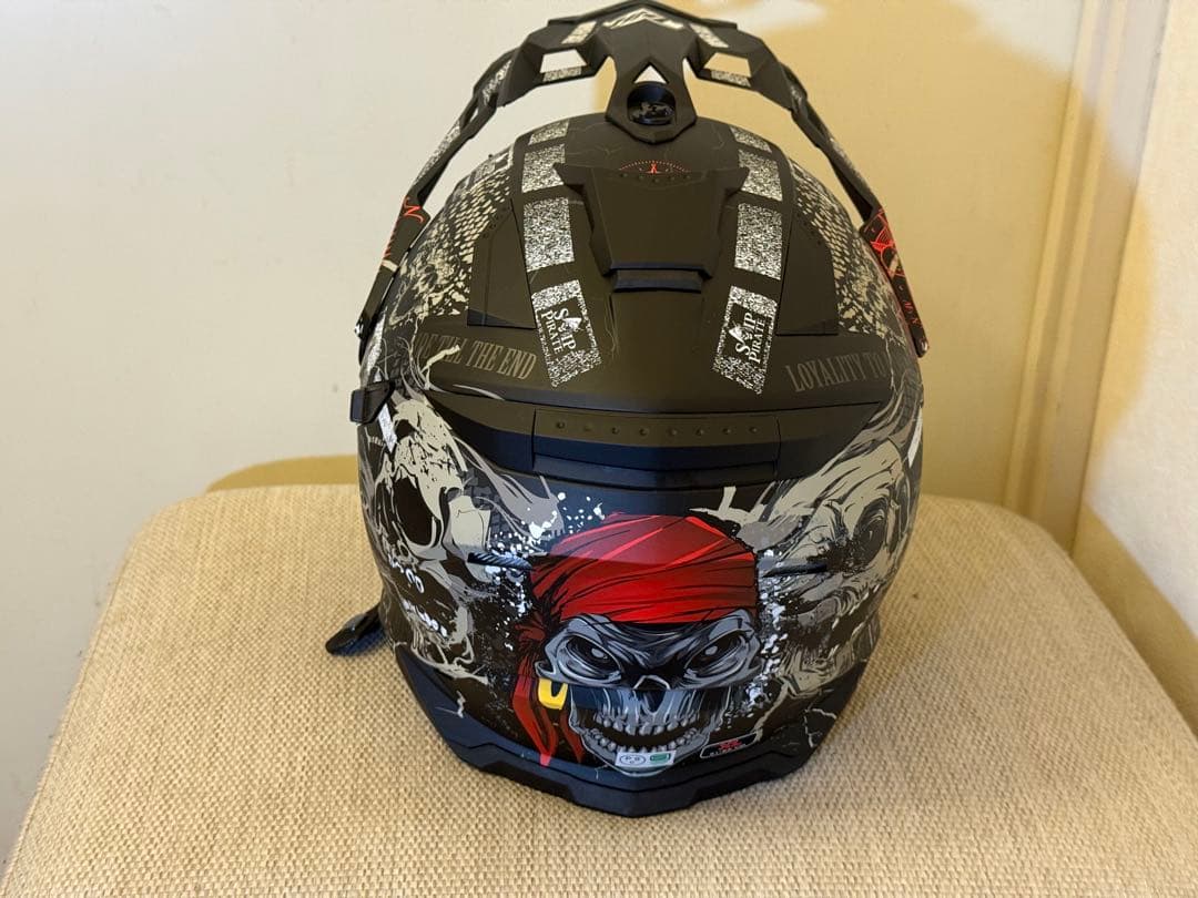 THH TX-27 XL スカルデザイン ヘルメット