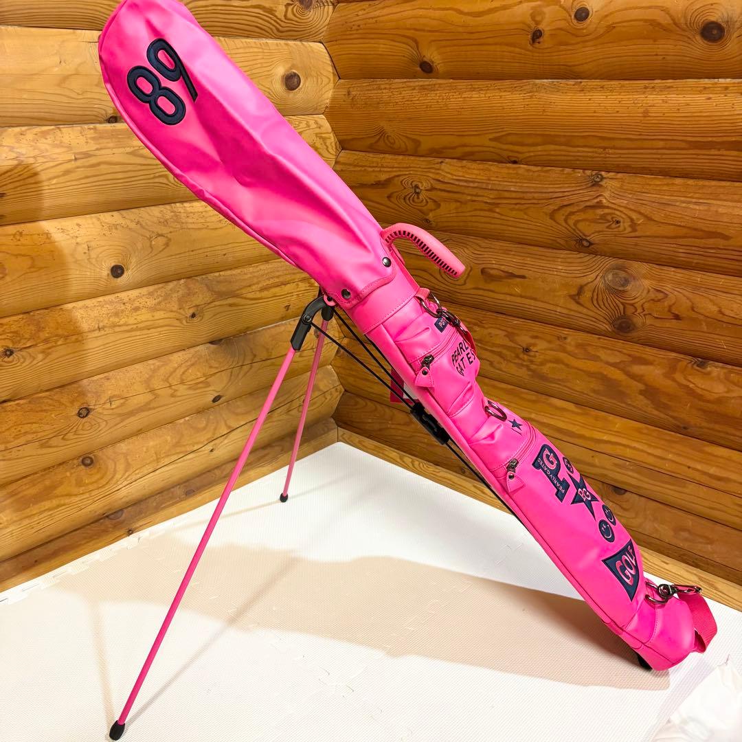 【極美品】PEARLY GATES パーリーゲイツ セルフスタンドバッグ