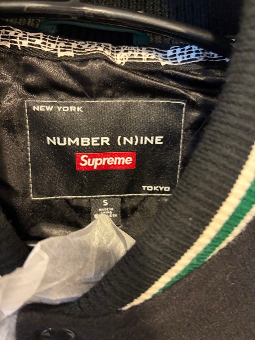 S*e様 【極美品】Supreme Number Nine Varsity Ja