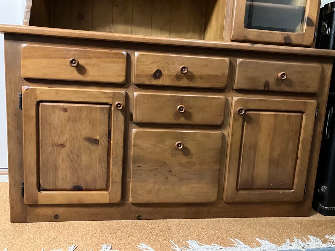 P*f様 コスガプロバンスシリーズ　食器棚　パイン無垢材　フレンチカントリー　送