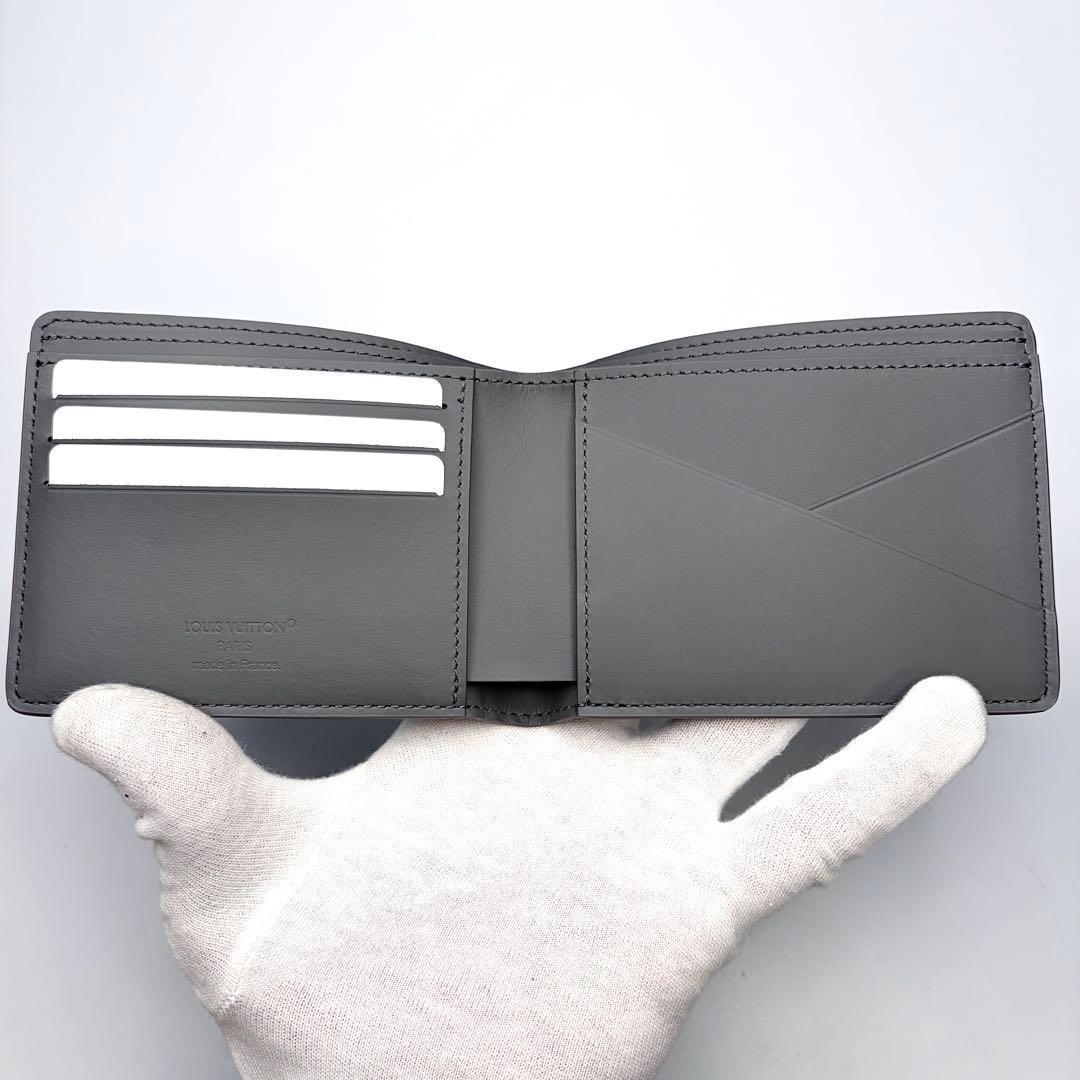 ルイヴィトンミュルティプルモノグラムシャドウアンスラサイトグレー正規保証Z441