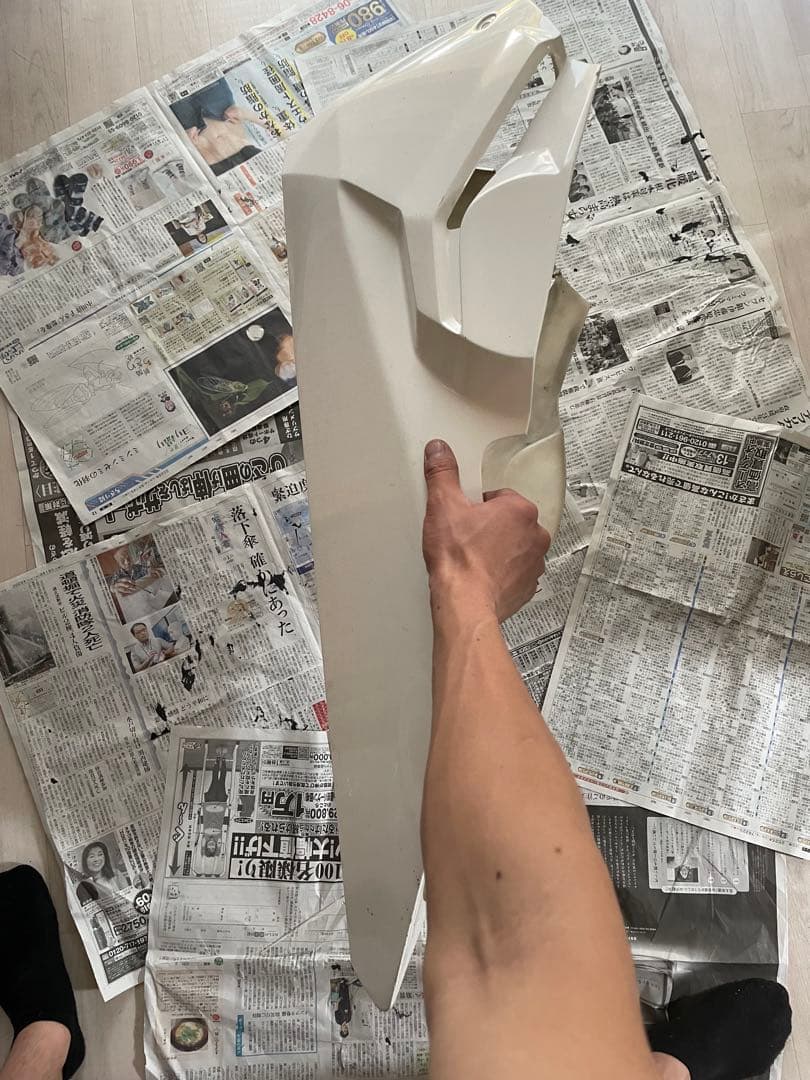 CBR250RR?R?アンダーカウル FRP 白ゲル