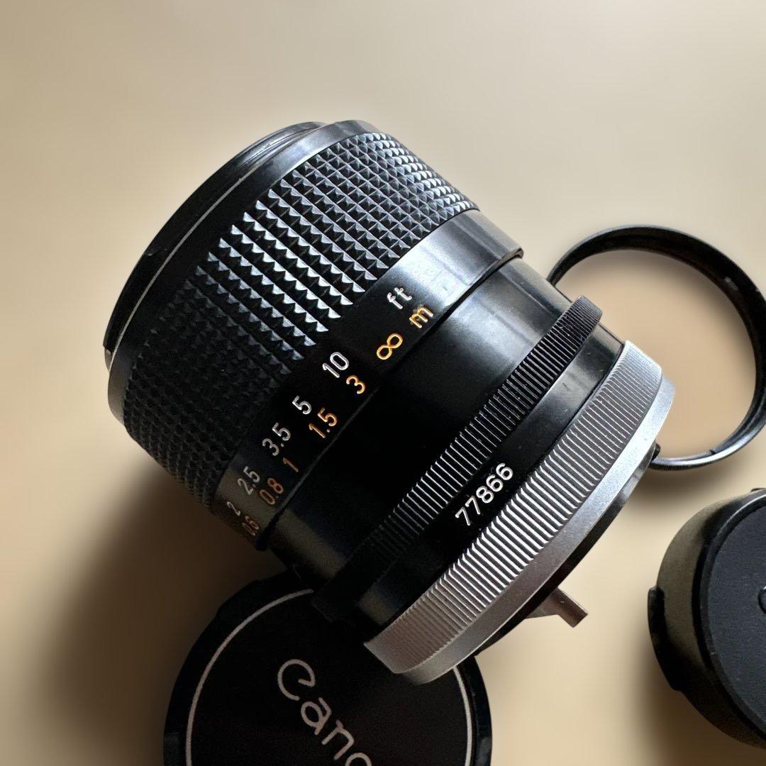 希少 CANON FD 35mm F2 S.S.C. FDマウント