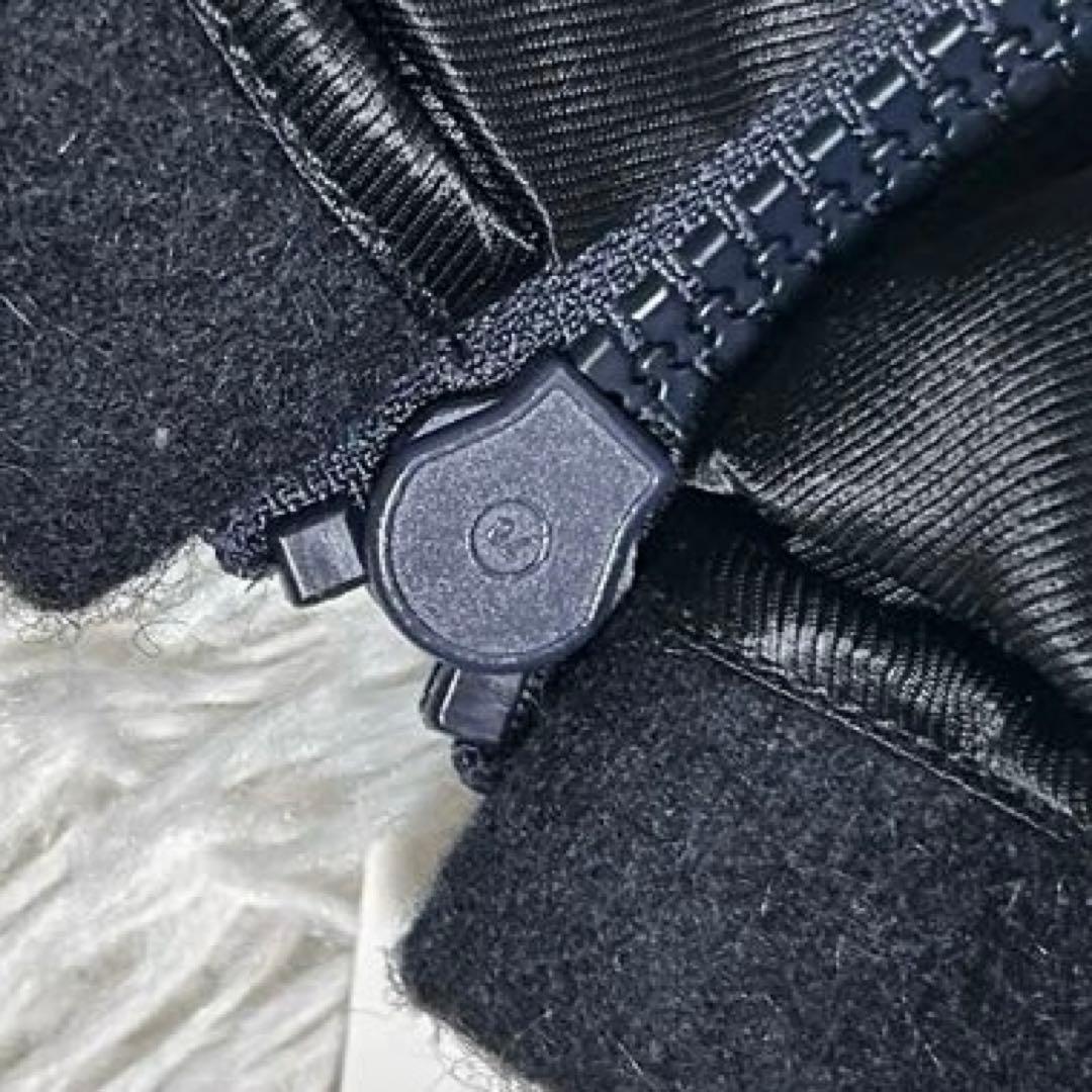 美品　dries van noten ピーコート　サイドファスナー　裏地総柄