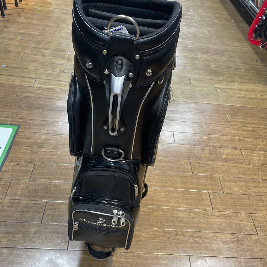 Munsingwear ブラック キャディバッグ