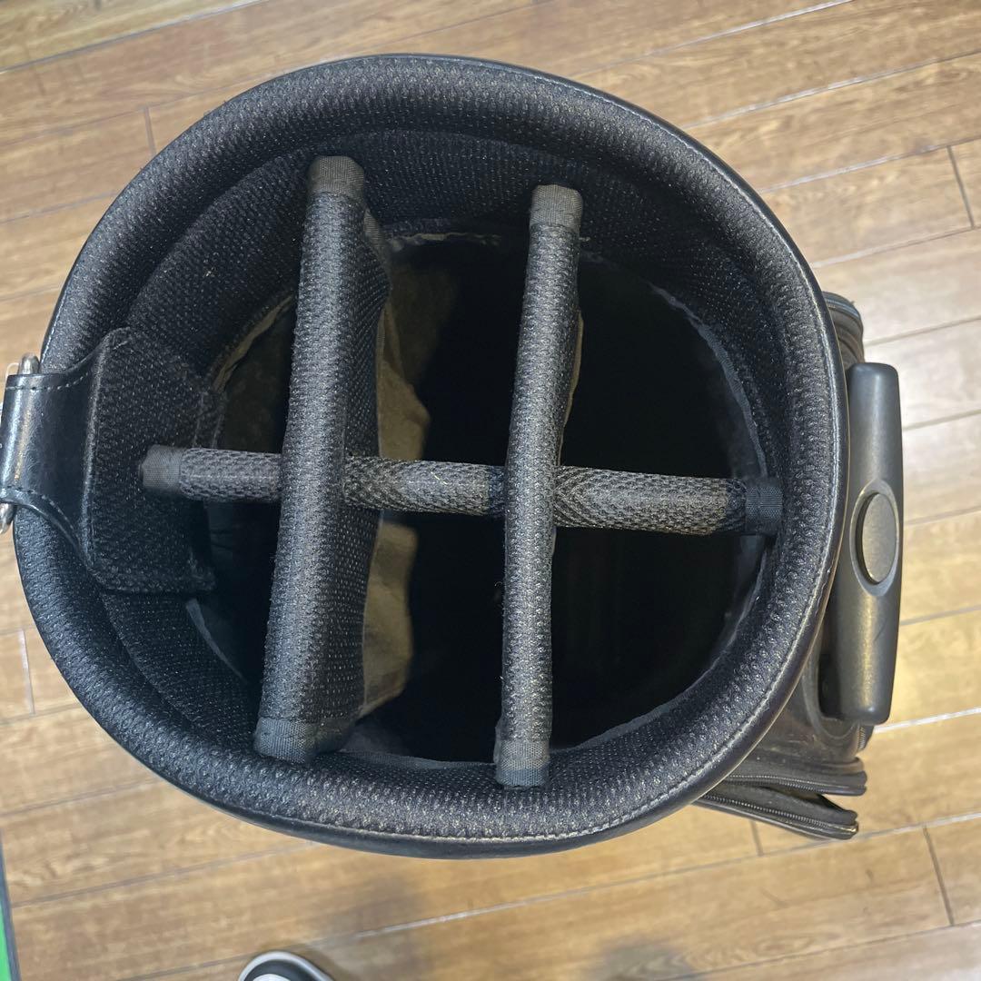 Munsingwear ブラック キャディバッグ