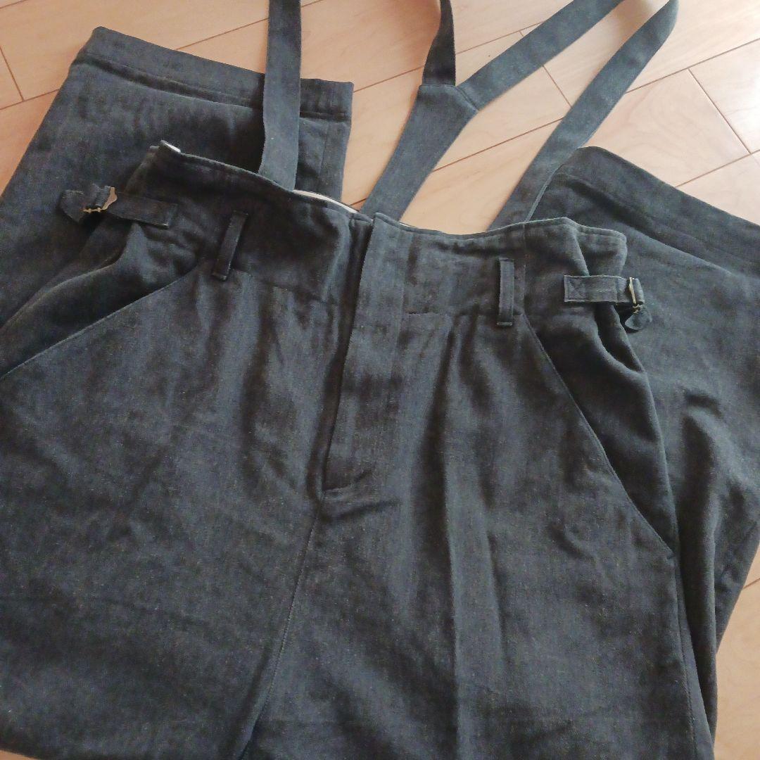 2/1まで☆完売品☆アトリエナルセ☆サスペンダーパンツ