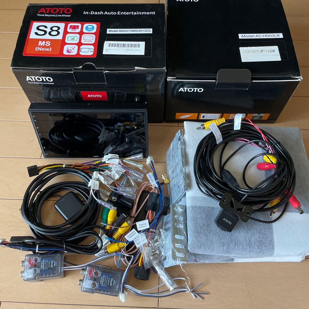 カーオーディオ ATOTO S8G2C74MS + AC-HD03LR