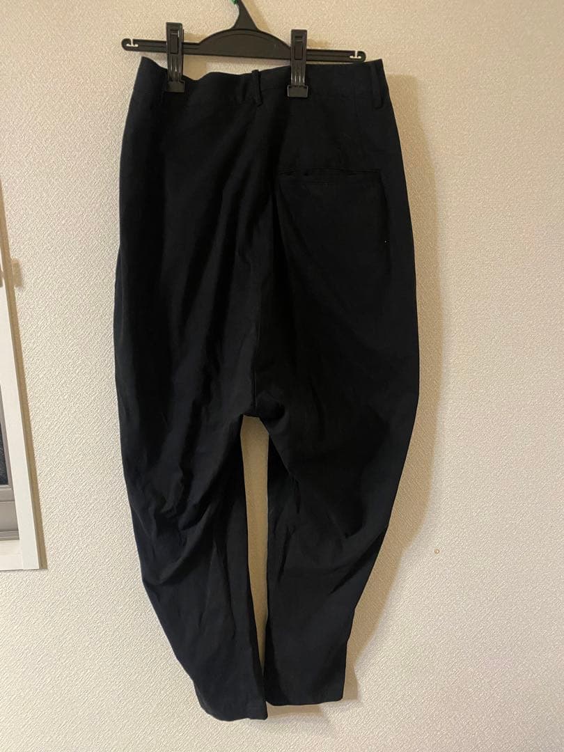 【値下げ】LIMI feu(リミフゥ)- 黒 サルエルパンツ