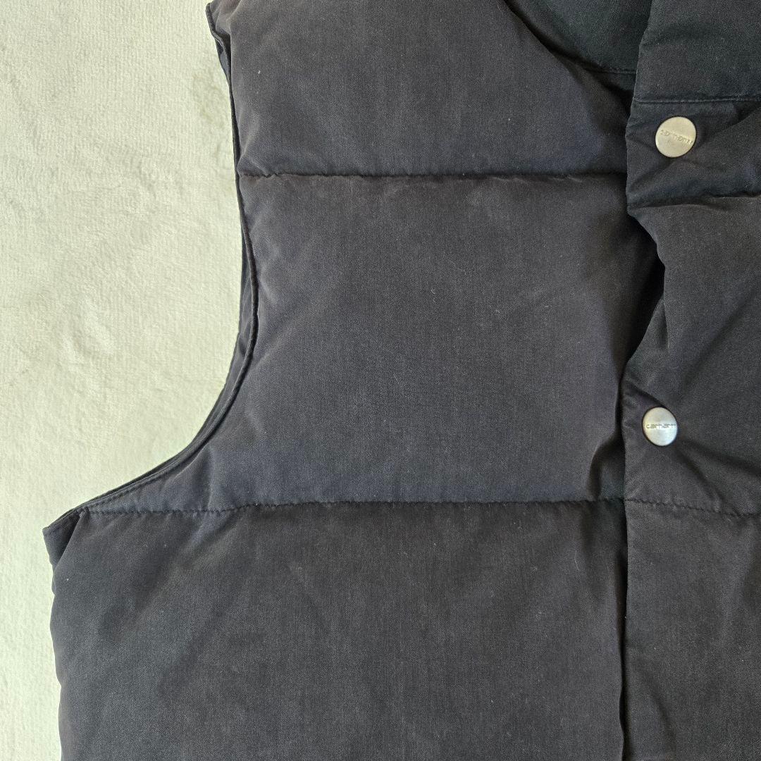 A.P.C. Carharttコラボ ダウンベスト S　メンズ　希少　黒
