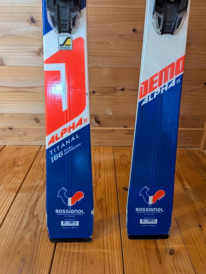 ROSSIGNOL DEMO ALPHA 166㎝ スキー板