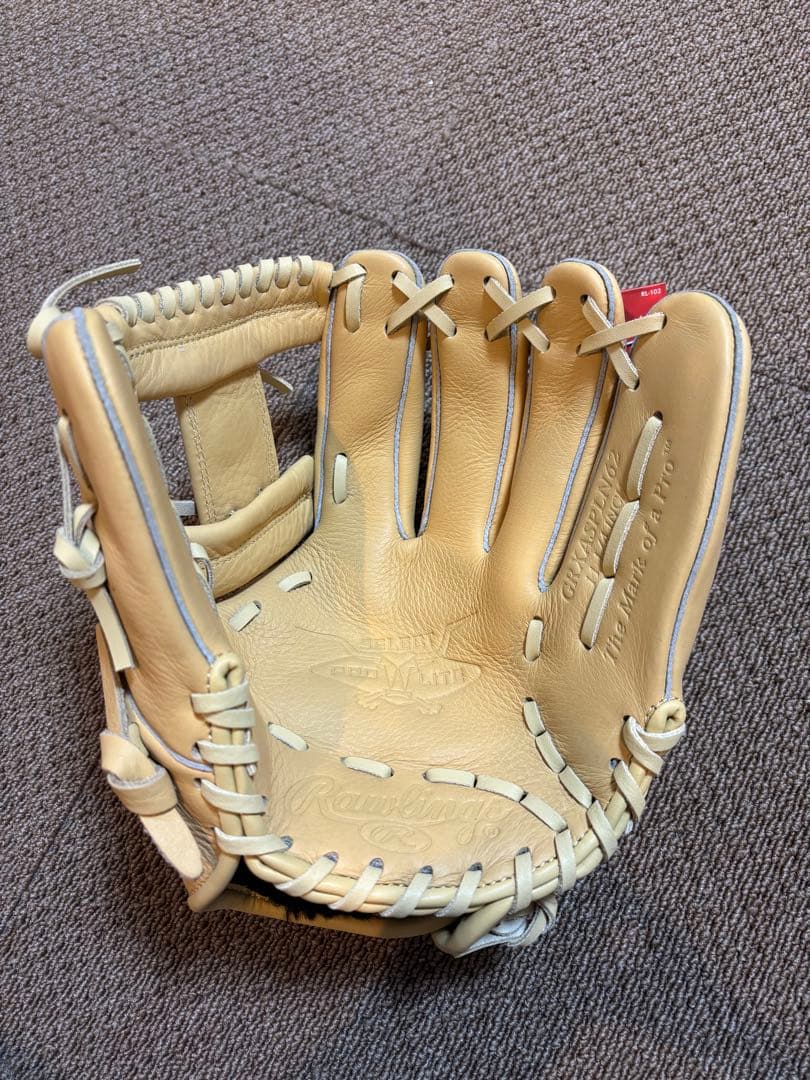 Rawlings 軟式グローブ ベージュ レザー