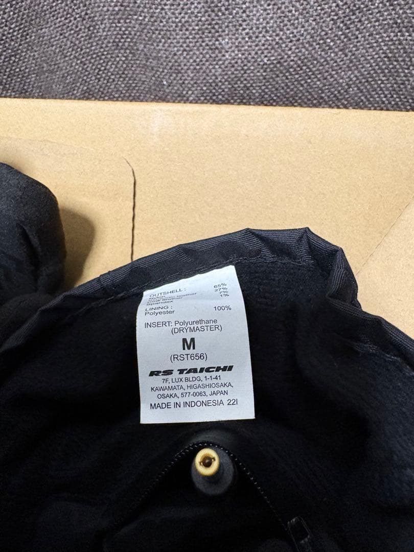 RSタイチ　TAICHI 電熱グローブ ブラック　Mサイズ　美品