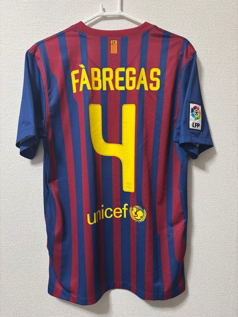 11-12 バルセロナ ユニフォーム セスク
