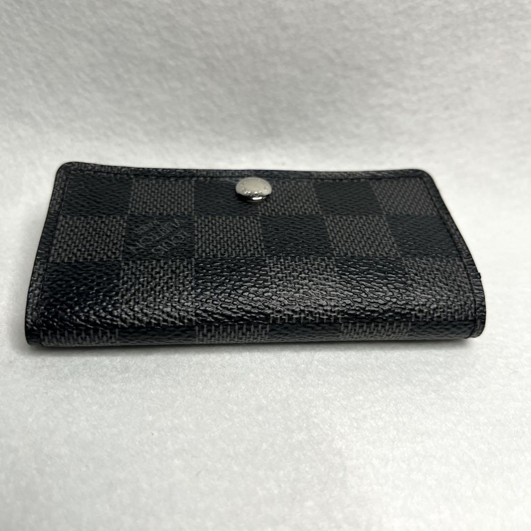 【美品】ルイヴィトン　キーケース　ミュルティクレ 6連　ダミエグラフィット