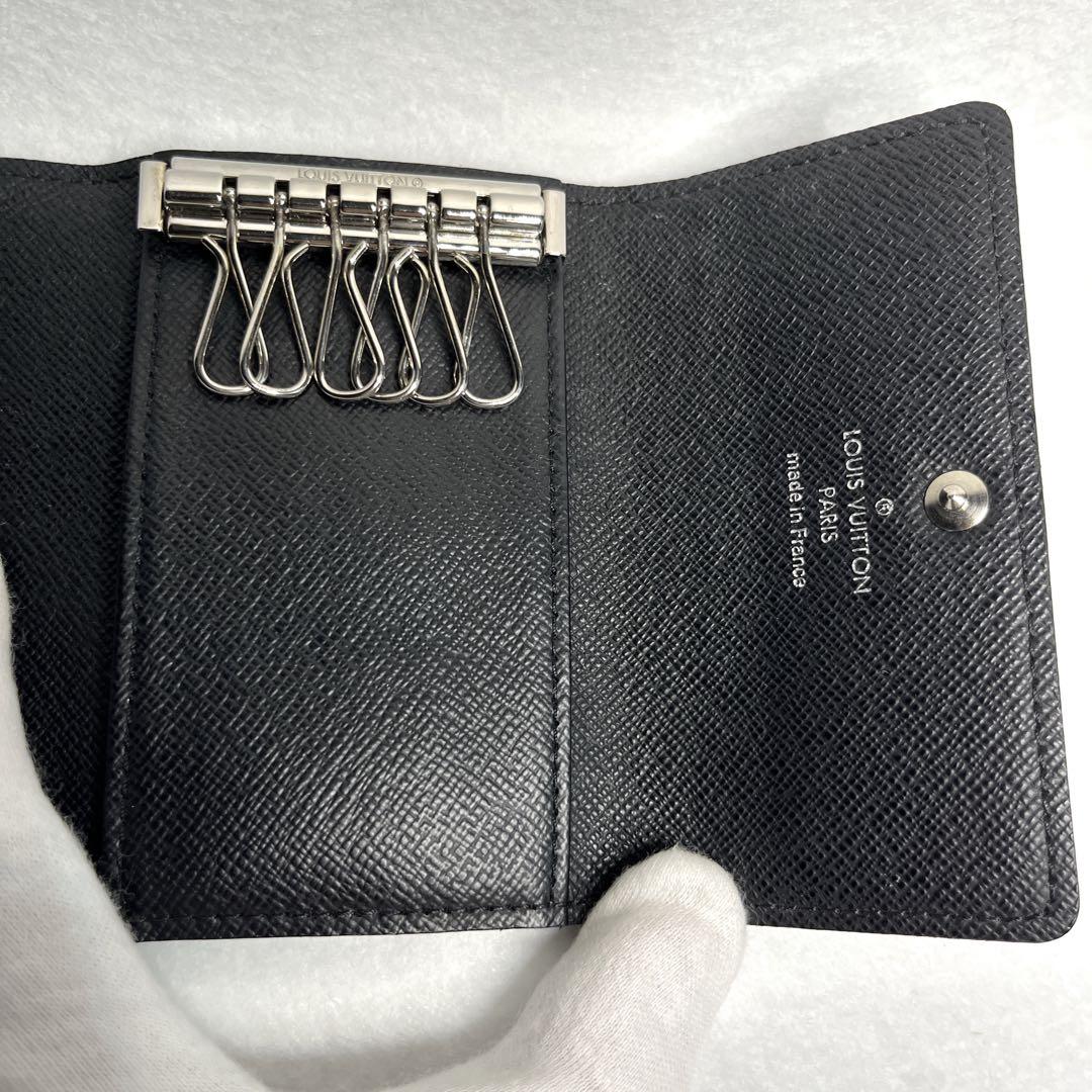 【美品】ルイヴィトン　キーケース　ミュルティクレ 6連　ダミエグラフィット