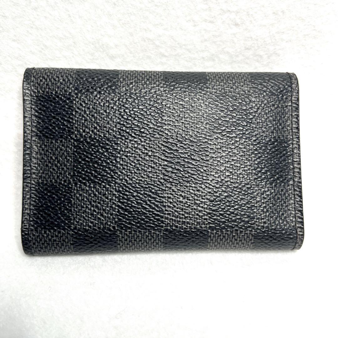 【美品】ルイヴィトン　キーケース　ミュルティクレ 6連　ダミエグラフィット