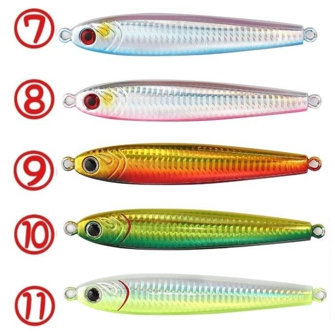 ８本 セット 180g 選べる メタルジグ TGベイト タイプ 高比重