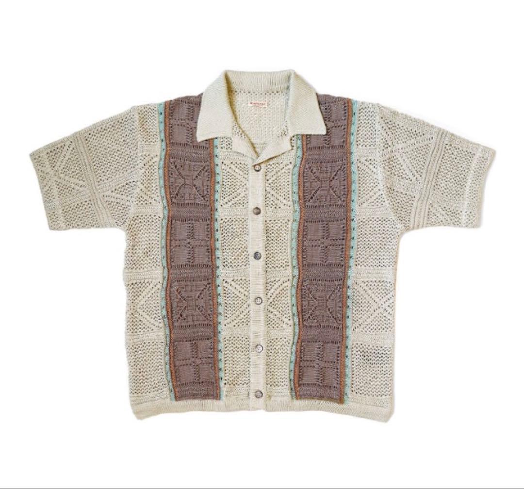 24SS kapital 12G クロッシェニット テネシーアロハポロ