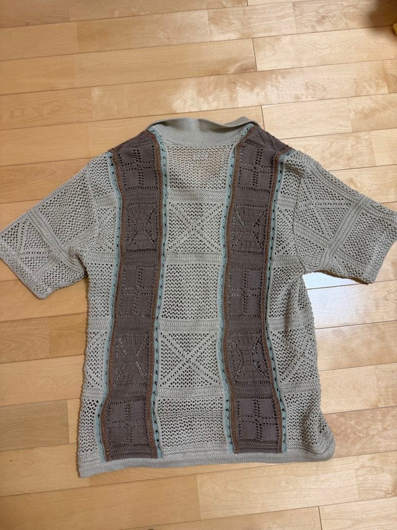 24SS kapital 12G クロッシェニット テネシーアロハポロ