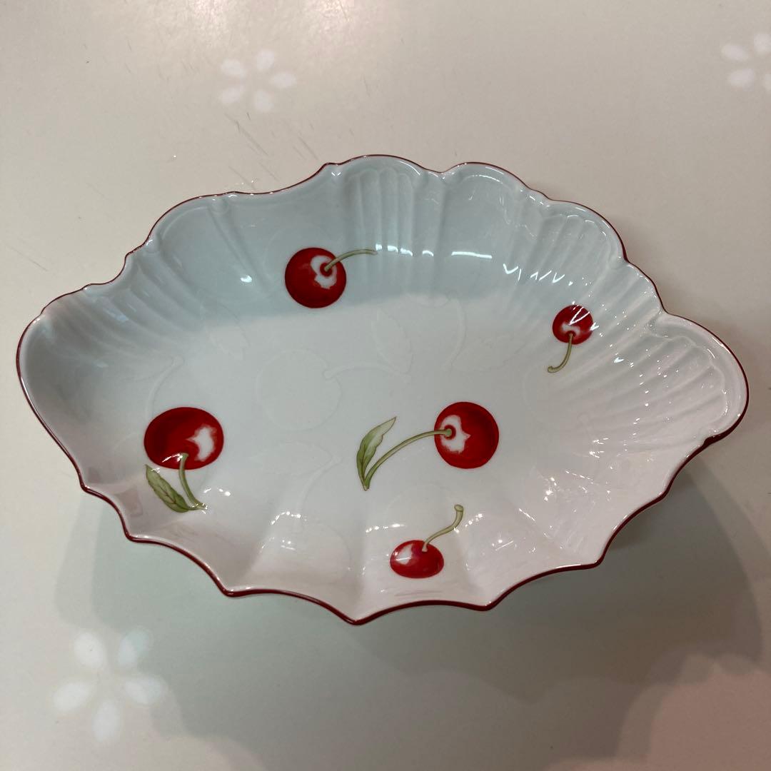 アンティコチェリー　プレート　24cm