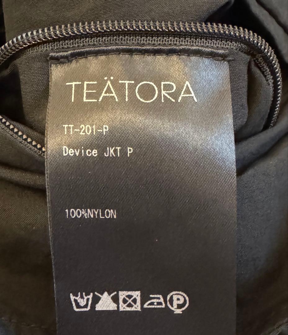 TEATORA セットアップ ブラック