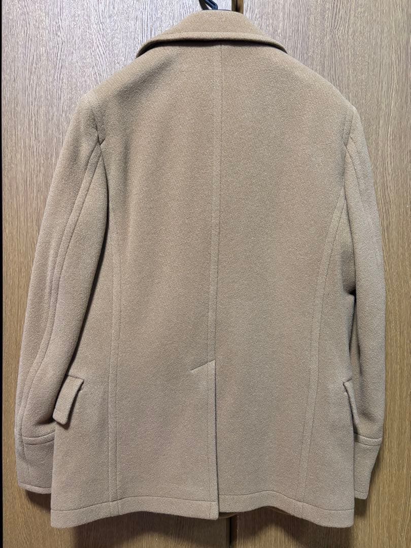 極美品【PS Paul Smith】ポールスミスメンズコートウール　キャメル　L