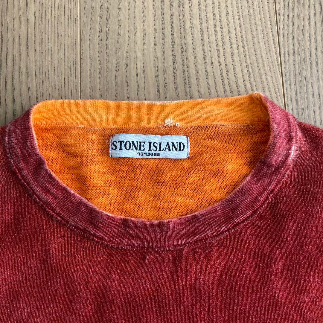 STONE  カットソー ダメージ加工 M