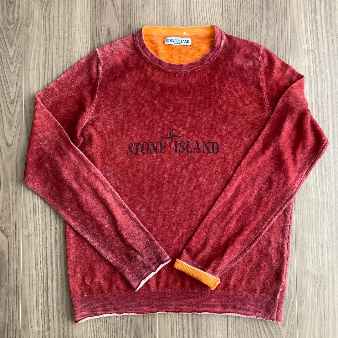 STONE  カットソー ダメージ加工 M