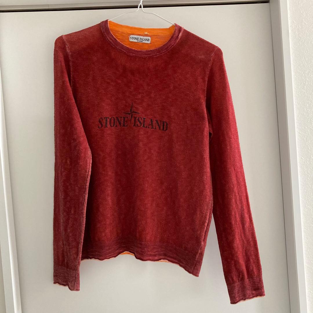 STONE  カットソー ダメージ加工 M