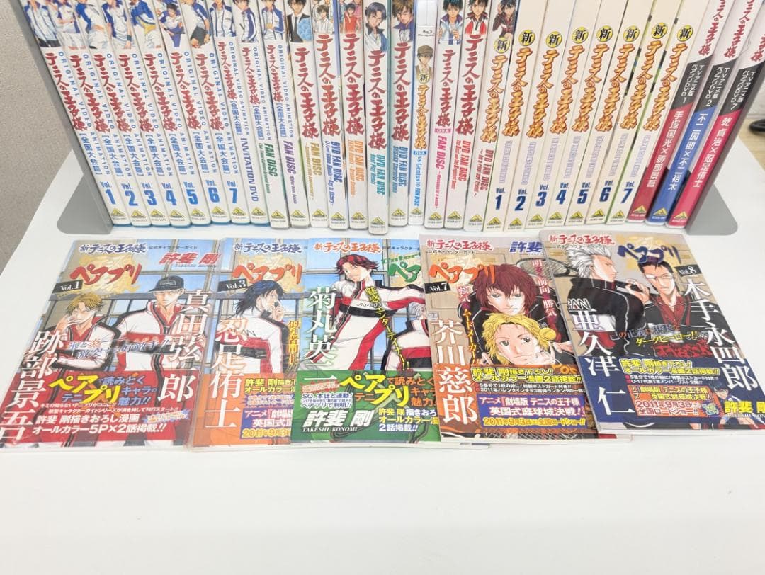 テニスの王子様　DVD 42本 ペアプリ 5冊 まとめ売り OVA fan