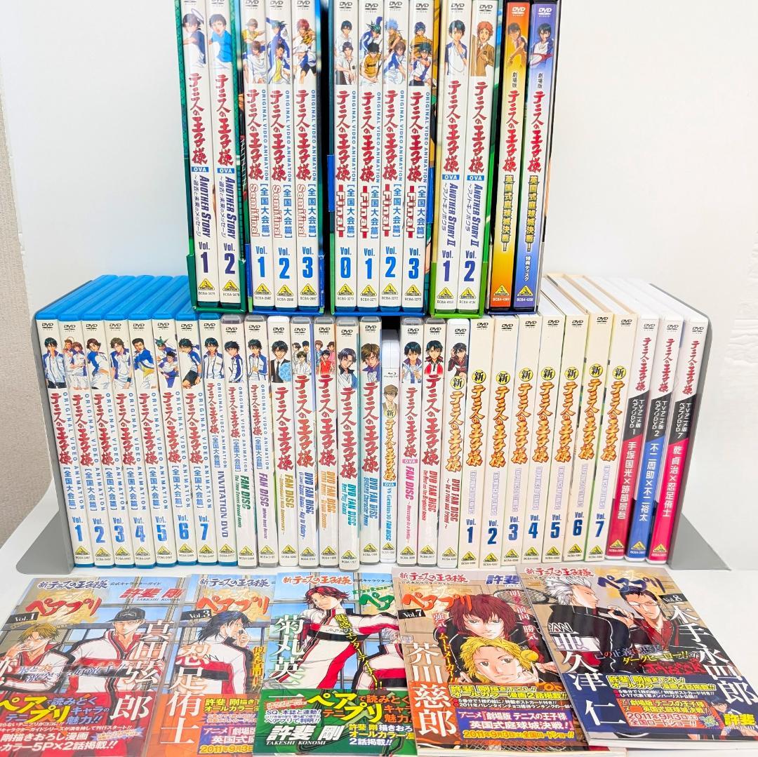 テニスの王子様　DVD 42本 ペアプリ 5冊 まとめ売り OVA fan