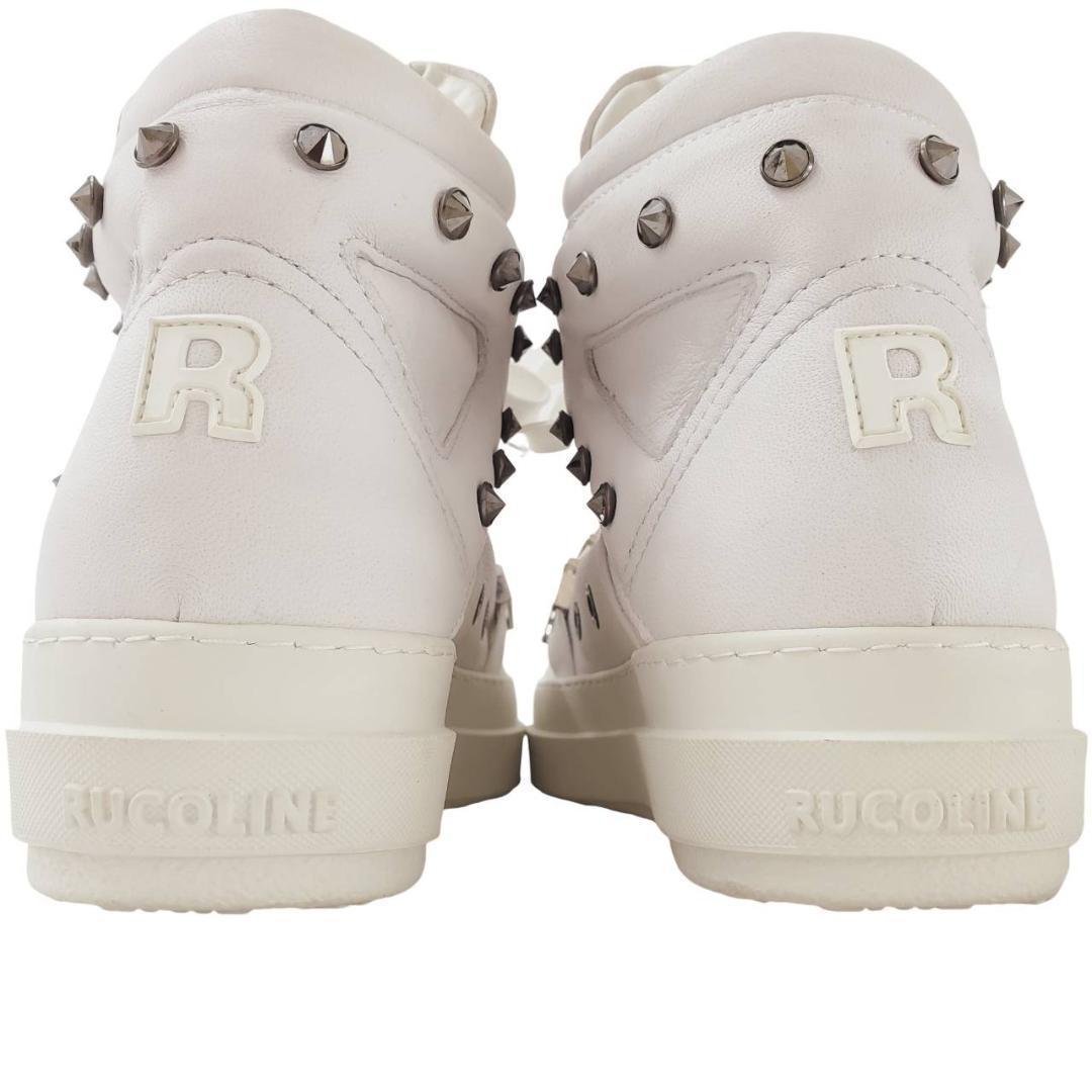 新品激レア　ルコライン　ハイカットスニーカー　30周年　スタッズ　白　EU40