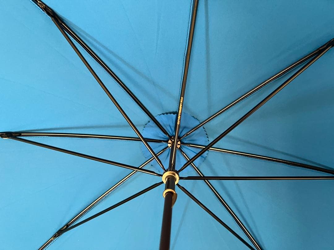 新品フォックスアンブレラ　WL1細革巻ホワイトハンドルダブルフェイス婦人長傘