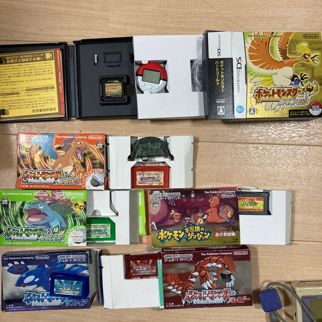 ポケモンゲーム・ゲーム機セット初代〜サンまで　ゲームボーイ