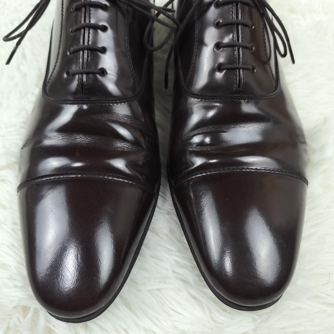 ✨美品✨ リーガル ドレスシューズ 内羽根 ストレートチップ レザー 茶色